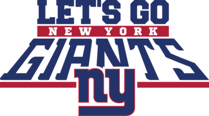 Let's go New York Giants free svg file for members, American Football team fan tshirt design