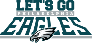 Let's go Philadelphia Eagles free svg file for members, American Football svg for sweatshirt