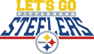 Let's go Pittsburgh Steelers free svg file for members, American Football team fan hoodie design