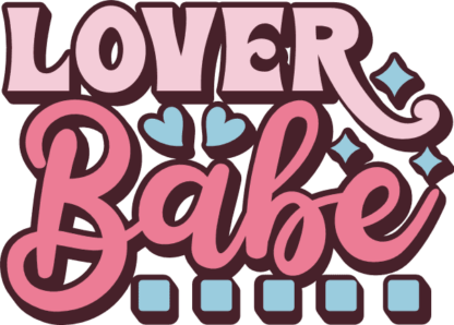 Lover babe free svg file for members, valentine's day sweatshirt design