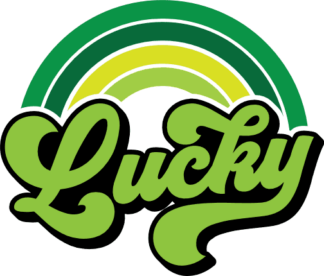 Rainbow, Lucky sign free svg file for members, Saint Patrick's day sweatshirt design