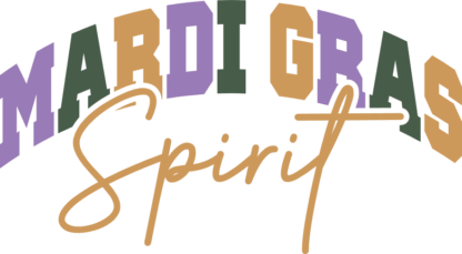 Mardi gras spirit free svg file for members, Fat Tuesday svg for sweatshirt
