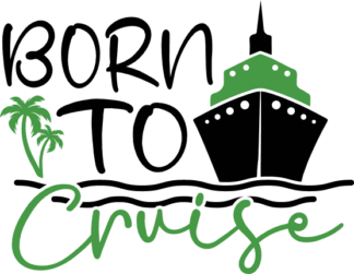 Born to cruise free svg file for members, Nautical t-shirt design