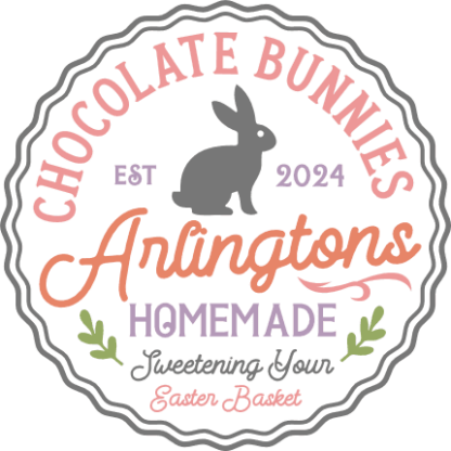 Chocolate bunnies Arlingtons homemade sweetening your free svg file for members, easter basket decor