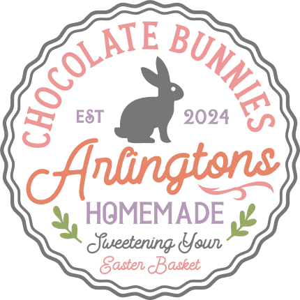 Chocolate bunnies Arlingtons homemade sweetening your free svg file for members, easter basket decor