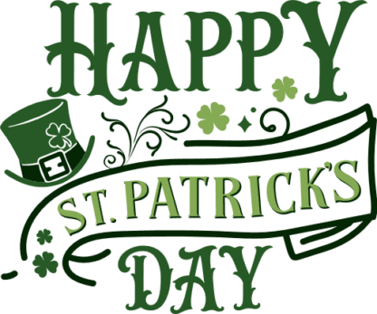 Saint patricks day Svg for tshirt, Happy st patrick's day free svg file for members