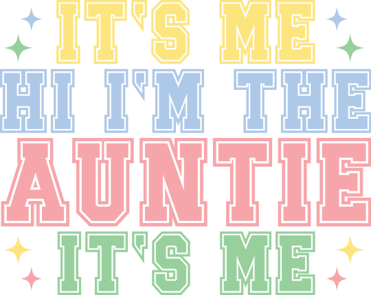 Auntie Of The Birthday Girl Emoji Pink Shirt Kiss Heart Tee
