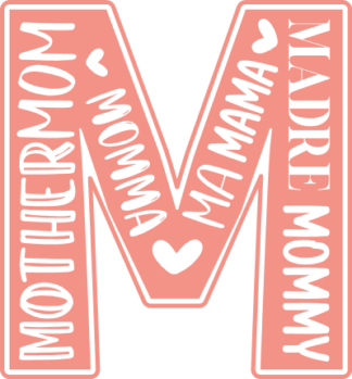 Mother, mom, mama, madre, mommy free svg file for members, mother's day gift
