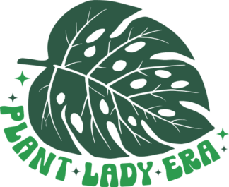 Plant lady era, Monstera leaf free svg file for members, Gardener sweatshirt design