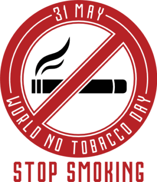 31 May, world no tobacco day, stop smoking free svg file for members, t-shirt design