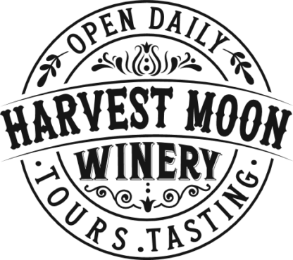 Harvest moon winery, tours, tasting free svg file for members, round door hanger