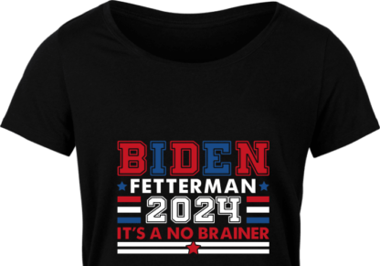 Biden 2024, fetterman it's a no brainer free svg file for members, Funny Biden support svg for tshirt
