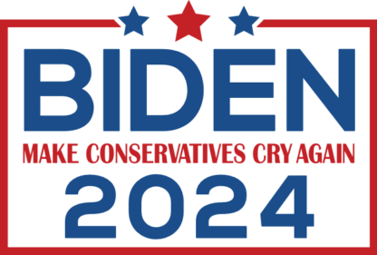 Biden make conservatives cry again 2024 free svg file for members, funny voting t-shirt design