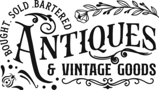 Bought, sold, bartered, antiques and vintage goods free svg file for members, farmhouse sign