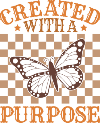 Created with a purpose free svg file for members, butterfly tote bag design