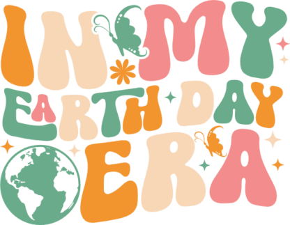 In my earth day era free svg file for members, funny tote bag design