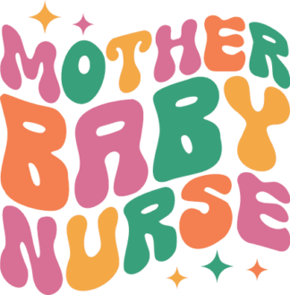 Mother baby nurse free svg file for members, sweatshirt design for nurse