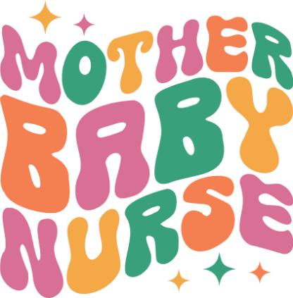 Mother baby nurse free svg file for members, sweatshirt design for nurse