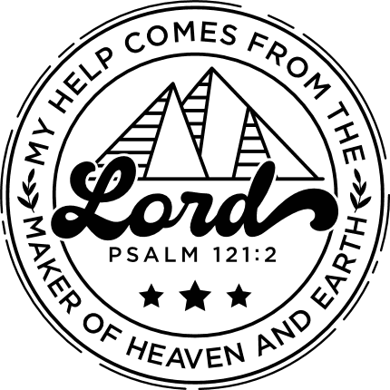 My help comes from the Lord, maker of heaven and earth free svg file for members, Psalm 121:2, shirt design