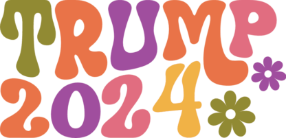Trump 2024 free svg file for members, political, hoodie design