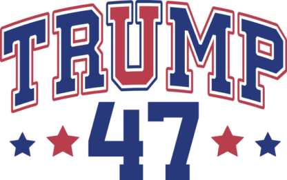 Trump 47 free svg file for members, voting svg for sweatshirt