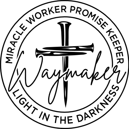 Way maker, miracle worker, promise keeper free svg file for members, Christian cross, sweatshirt design