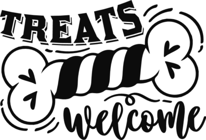 Treats, welcome free svg file for members, bone, funny dog bandana design