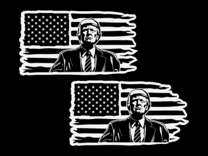 Donald trump support, Distressed USA Flag free svg file for members, election 2024
