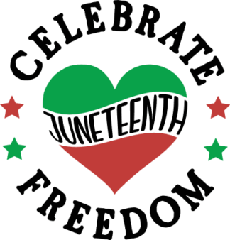 Celebrate freedom, Juneteenth free svg file for members, black history svg for tumbler