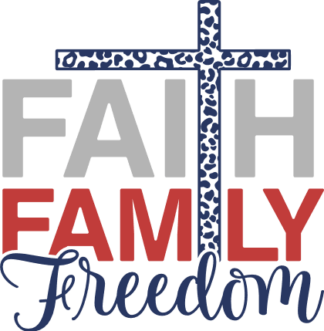 Faith, family, freedom free svg file for members, Christians sweatshirt design