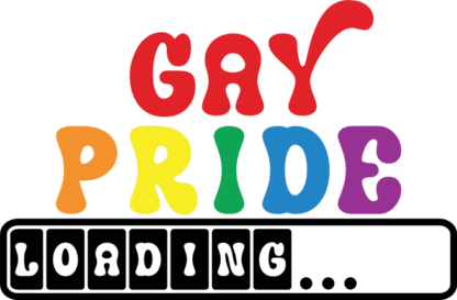 Gay pride loading free svg file for members, gay pride month svg for t-shirt