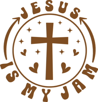 Jesus is my jam, Christian cross free svg file for members, funny, religious cup design