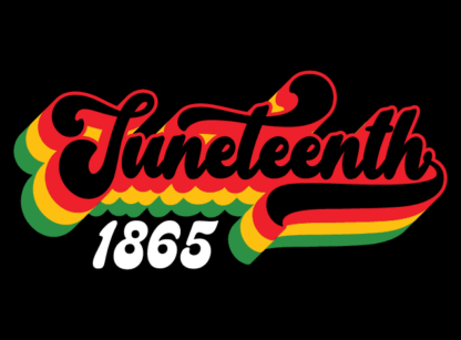Juneteenth 1865 free svg file for members,  design for hoodie