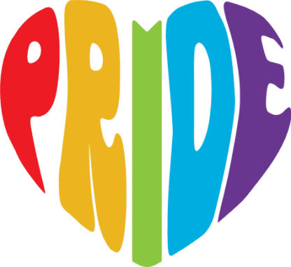 Pride sign, gay pride month svg for hoodie, heart shaped letters  free svg file for members