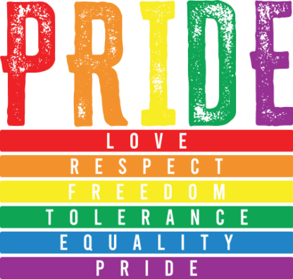 Pride sign, love, respect, freedom, tolerance, equality free svg file for members, gay pride month svg for hoodie