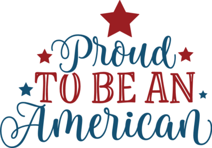 Proud to be an American free svg file for members, 4th of July svg for tumbler