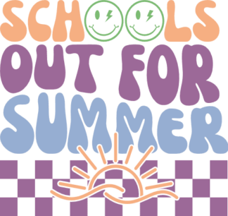 Schools out for summer free svg file for members, last day of school svg for t-shirt