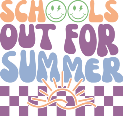Schools out for summer free svg file for members, last day of school svg for t-shirt