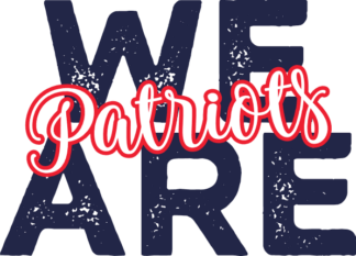 We are patriots free svg file for members, American football team lover tshirt design