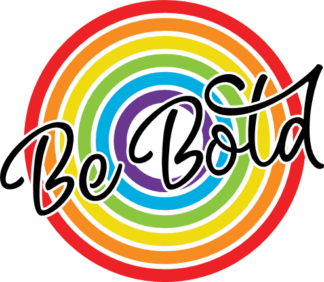 Be bold free svg file for members, gay pride month svg for t-shirt