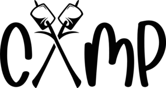 Camp sign free svg file for members, camping svg for t-shirt