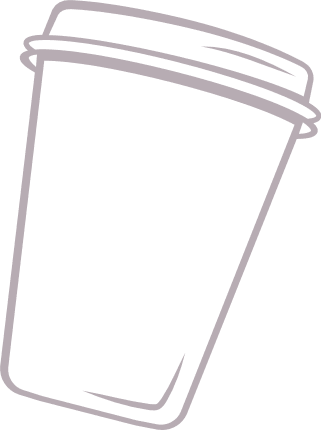 Takeaway Coffee cup free svg file for members, clipart image, decor