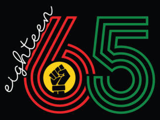 Eighteen 65 free svg file for members, Black history month, Juneteenth 1865 svg for hoodie