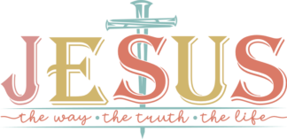 Jesus, the way, the truth, the life free svg file for members, Christians mug design