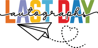 Last day autographs free svg file for members, end of school svg for tshirt