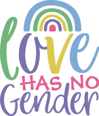 Love has no gender free svg file for members, gay pride month svg for sweatshirt