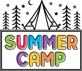 Summer camp free svg file for members, camping svg for t-shirt