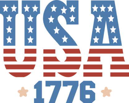 USA 1776 free svg file for members, 4th of july svg for sweatshirt