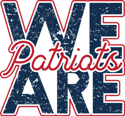 We are patriots free svg file for members, American football team fan hoodie design, distressed svg