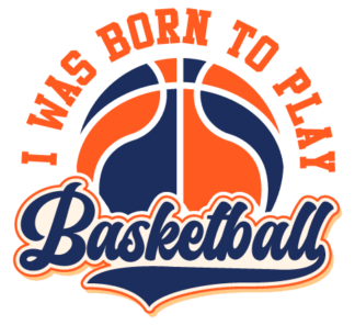 I was born to play basketball free svg file for members, basketball lover hoodie design
